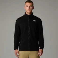The North Face Mens 100 Glacier Full Zip - TNF Black-NPF