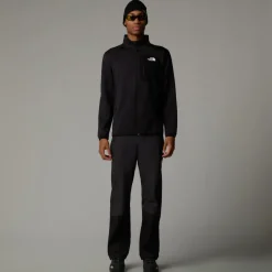 The North Face Mens Crest FZ Fleece - TNF Black