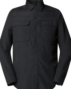 The North Face Mens Long Sleeved Sequoia Shirt - Asphalt Grey-NPF