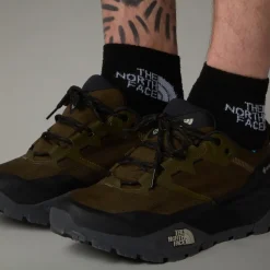 The North Face Mens Offtrail Hike GTX Shoes - Sycamore-TNF Black