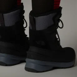 The North Face Womens Chilkat V400 WP Boots - TNF Black-Vanadis Grey