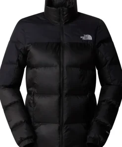 The North Face Womens Diablo Down Jacket - TNF Black Heather-TNF Black