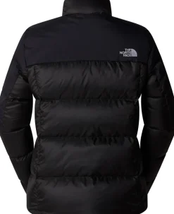The North Face Womens Diablo Down Jacket - TNF Black Heather-TNF Black