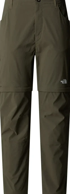 The North Face Womens Exploration Convertible Regular Straight Trousers - New Taupe Green