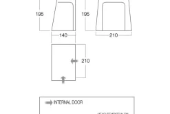 Vango DriveAway Awning Bedroom BR001