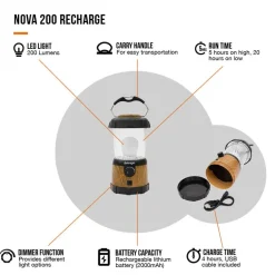 Vango Nova 200 Recharge USB Lantern