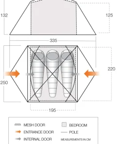 Vango Tryfan 300 Tent