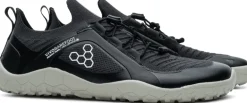 Vivobarefoot Womens Primus Trail Knit FG Shoes - Obsidian-Sandstone