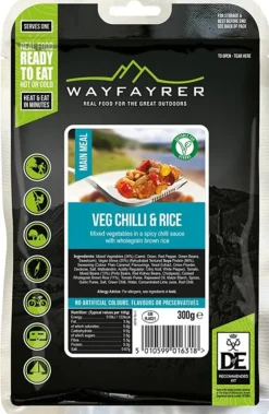 Wayfayrer Vegetable Chilli and Rice