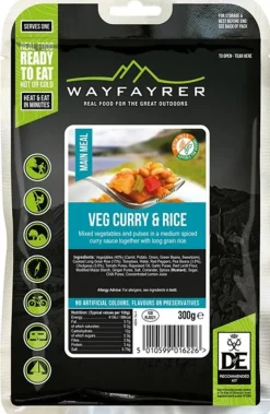 Wayfayrer Vegetable Curry and Rice