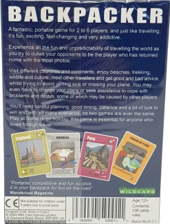 Wildcard Games Backpacker - The Ultimate Travel Game
