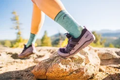 Xero Shoes Womens Scrambler Trail Low WP Shoe - Black-Asphalt