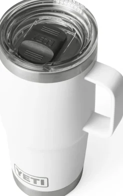 YETI Rambler 20oz Travel Mug - White
